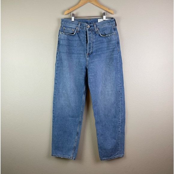 Rag & Bone 90s High-Rise Straight - Celestial - Picture 5 of 9